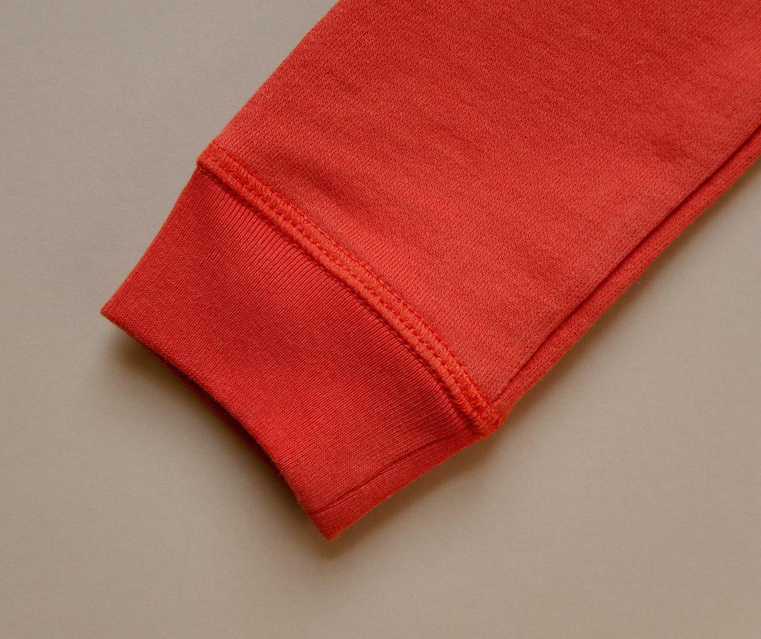 Organic Pima Cotton Sweatshirt Bumblebee - Red