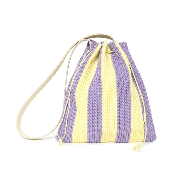 Pleated - Lilac And Yellow