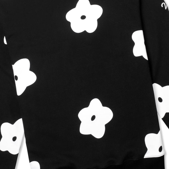 Long Sleeve Bloom Tee - Black