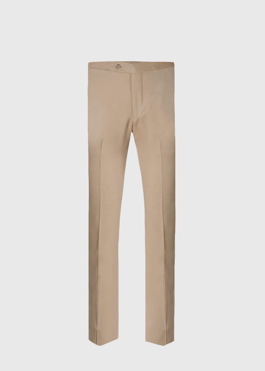 Phineas Cole Wool Solid Suit - Tan