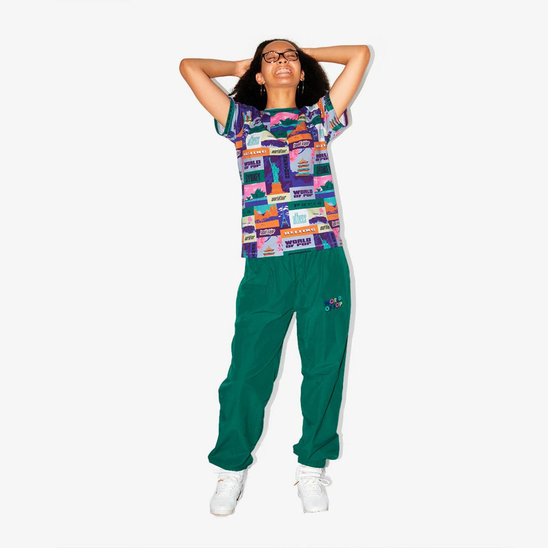 "World Tour" printed t-shirt