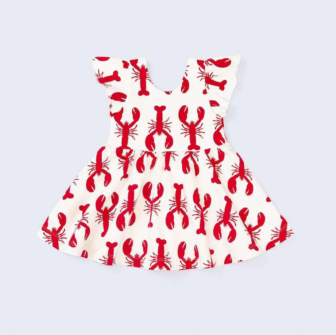 Short Sleeve Let's Dance Dress - Lobster Tales