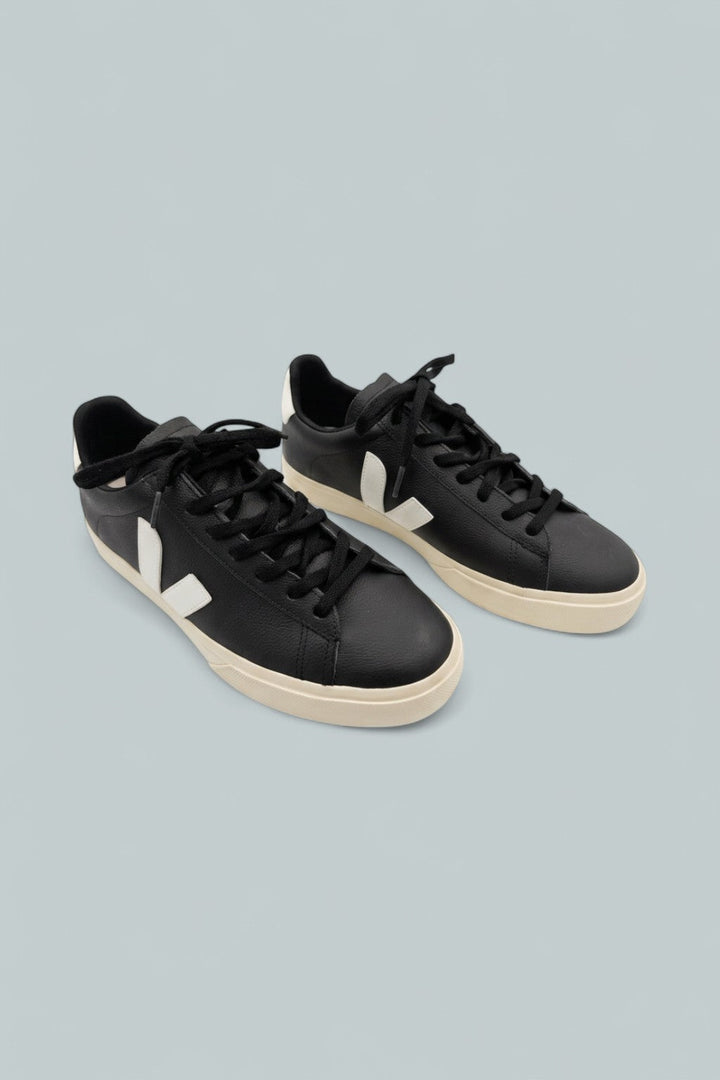 V-10 Low Top Mesh And Suede Sneakers - White/Black