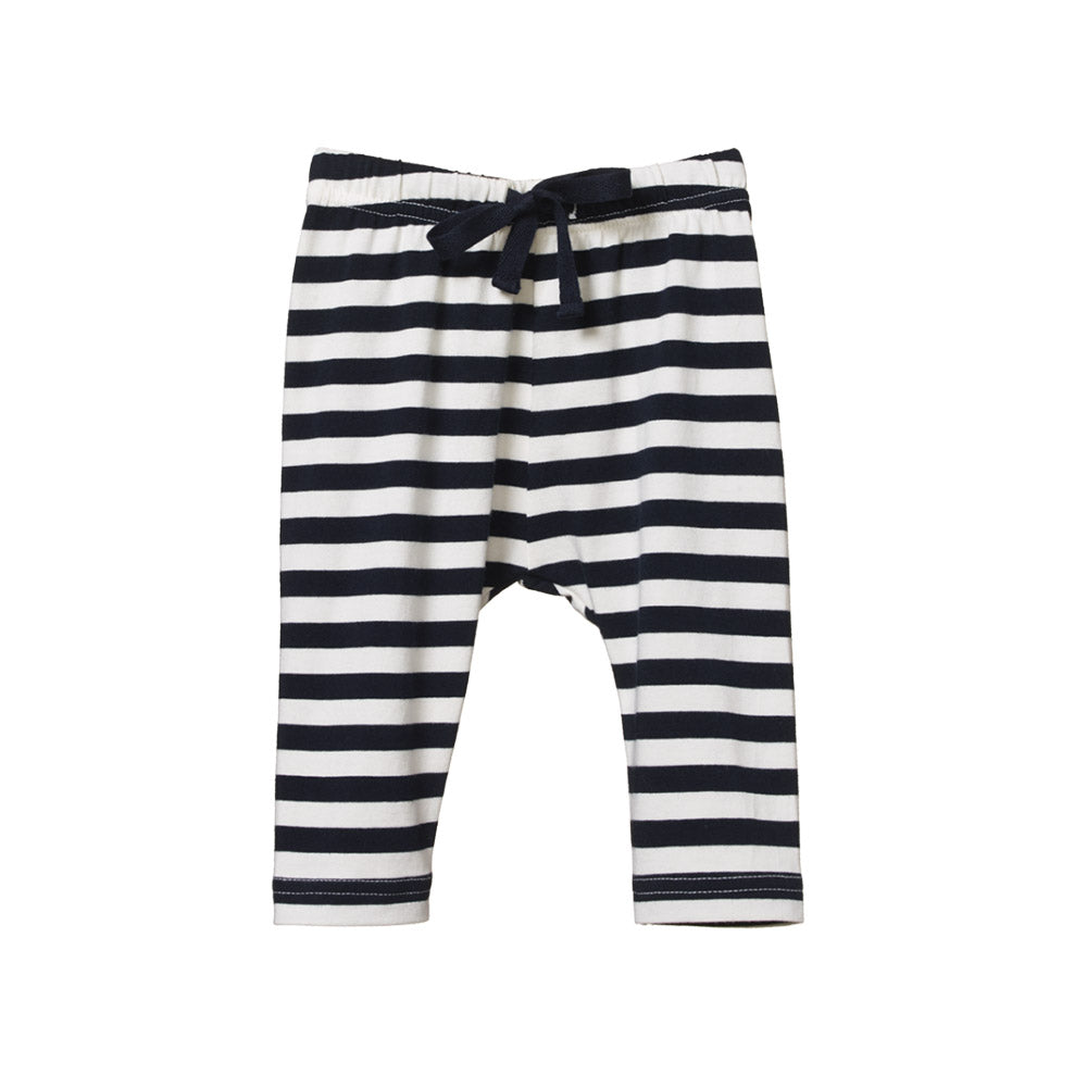 Sunday Pants - Navy Sea Stripe