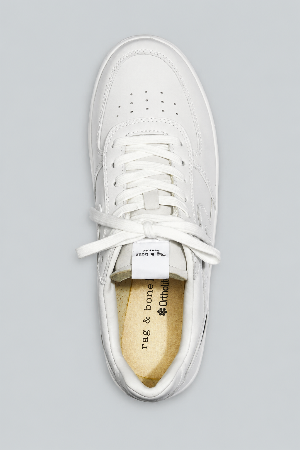 Retro Court Leather Sneaker - White