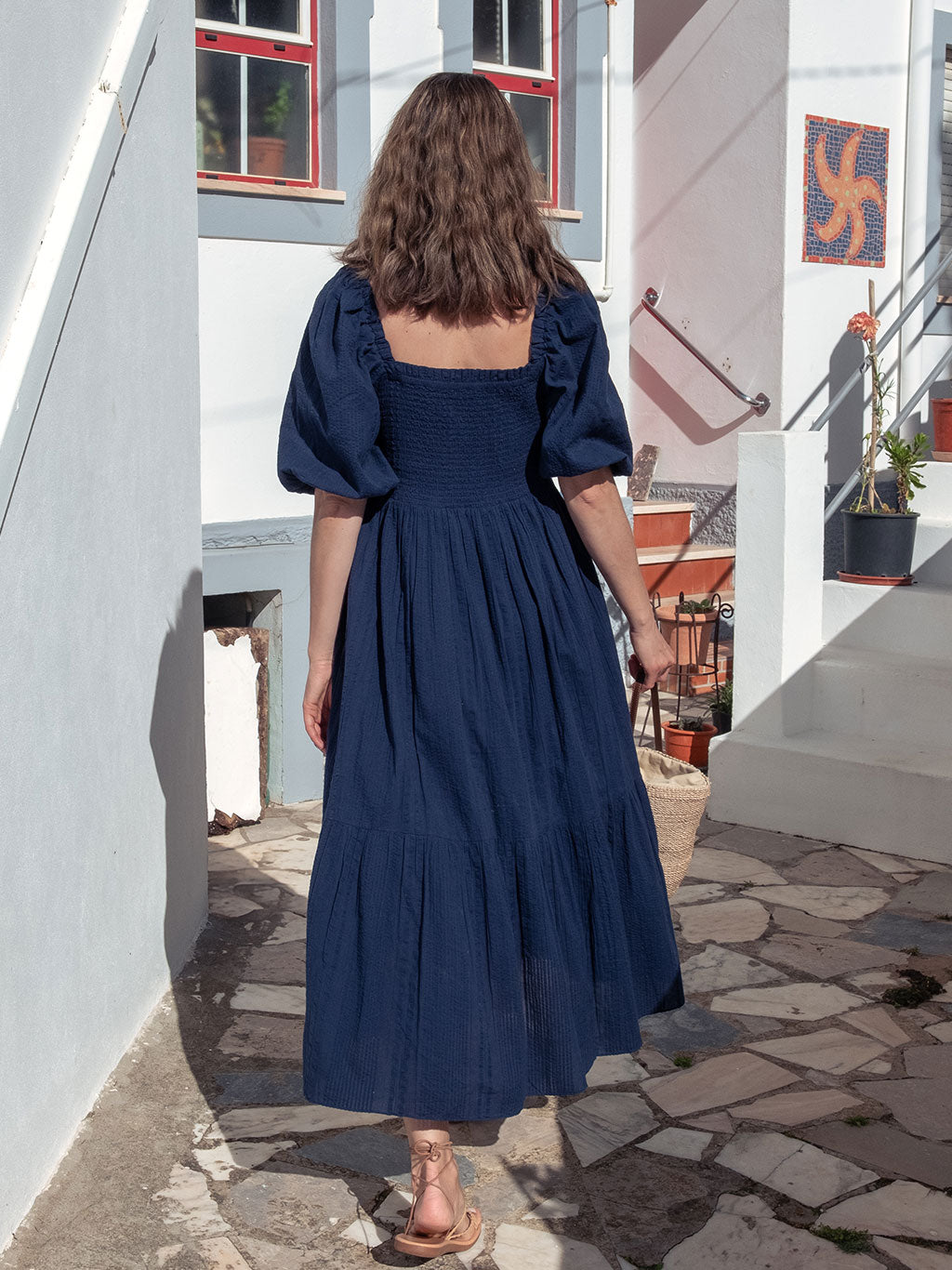 Elsie Dress - True Blue