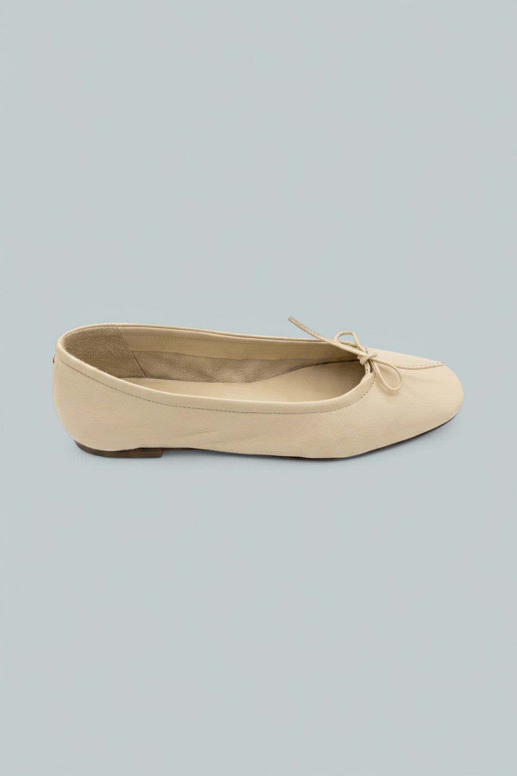 Delfina Bow Ballet Flats - Creamy