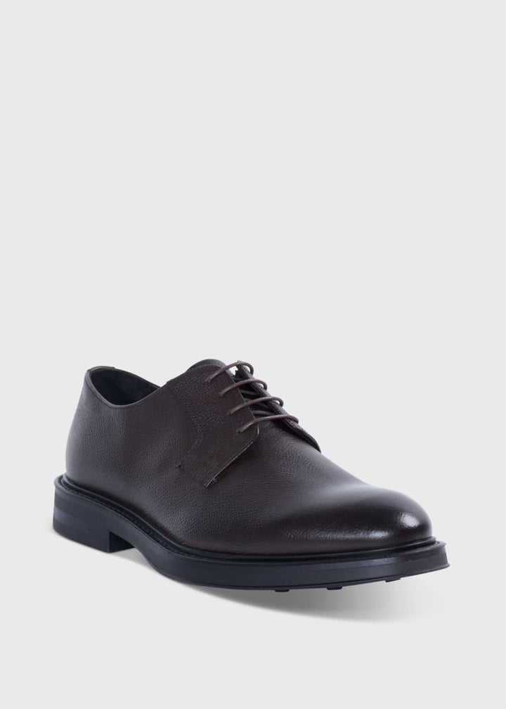 Michael Leather Lace Up - Brown