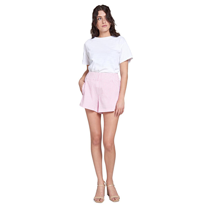 Vivi Short - Pink Peony