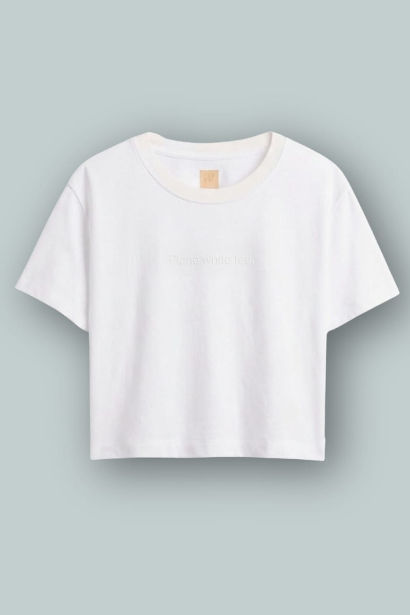 GAP × BÉIS Organic Cotton Graphic T-Shirt - Optic White