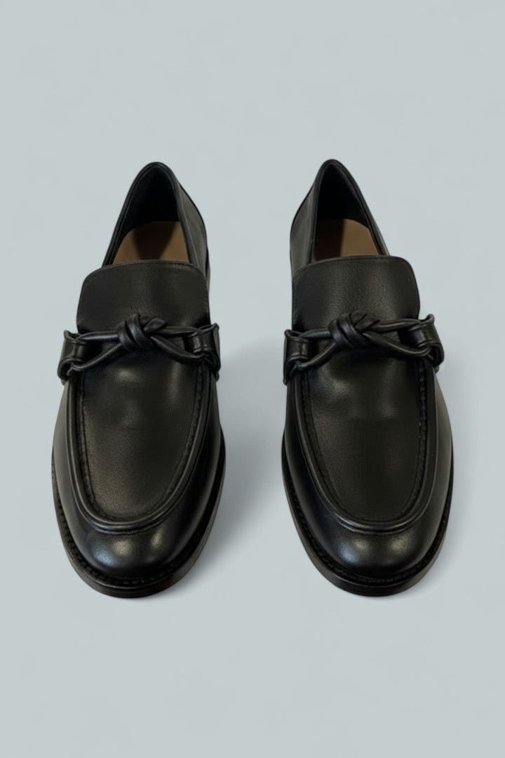 Women's Astaire Knot Loafers - Nero