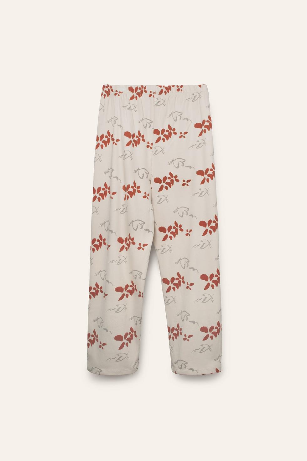 Women's Organic Pima Cotton Lounge Pants - Peace