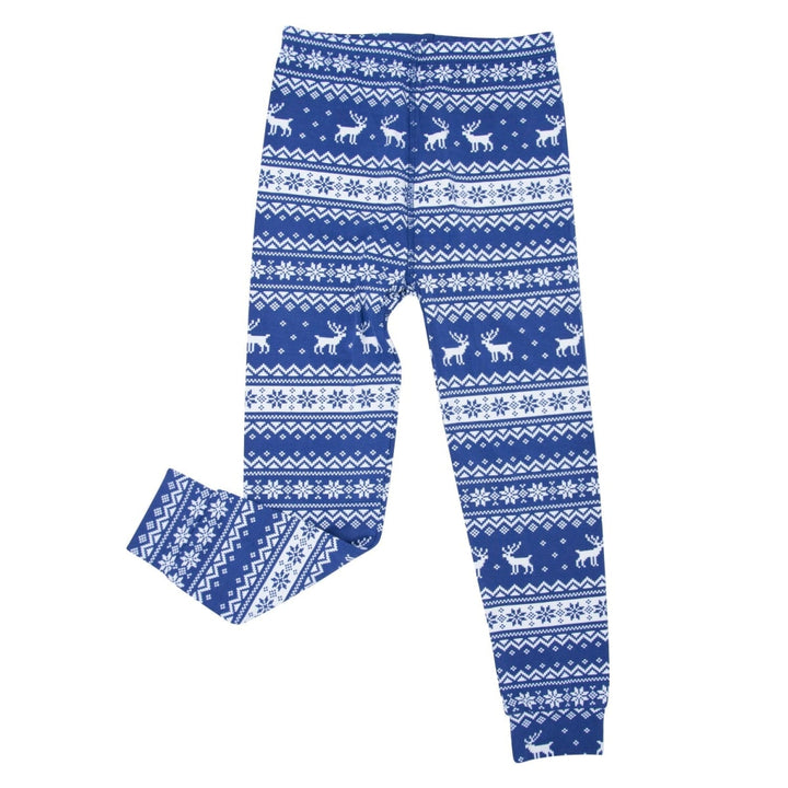 Big Kid Pajama - Fair Isle Deer