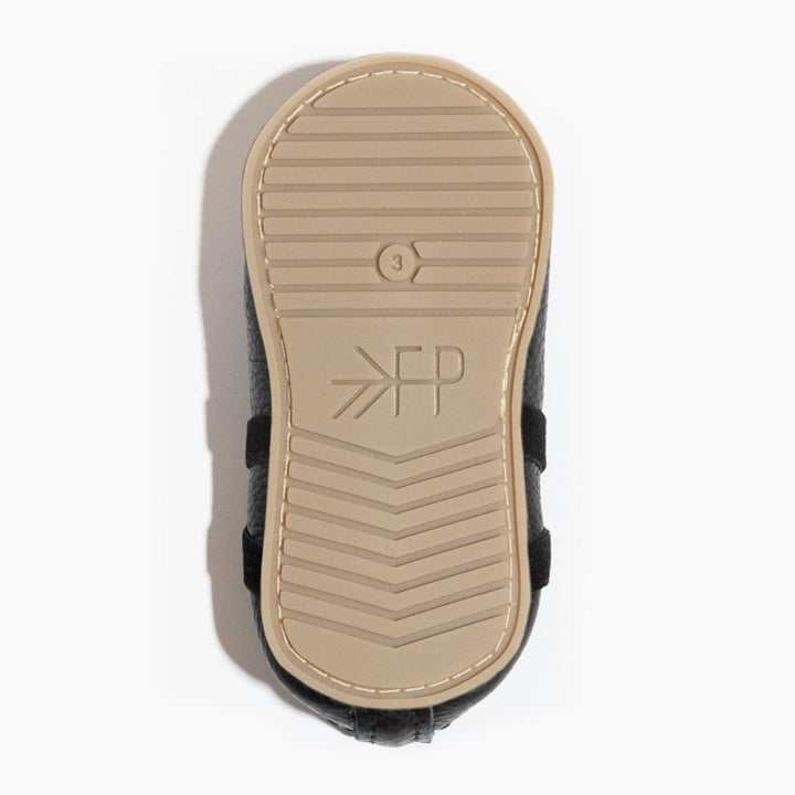 Ebony Ballet Slipper Baby Shoe - ’Flats - Baby Kids Adult All’