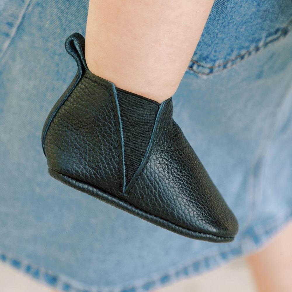 Ebony Chelsea Boot Baby Shoe - ’Boots - Baby Kids Teen Adult’