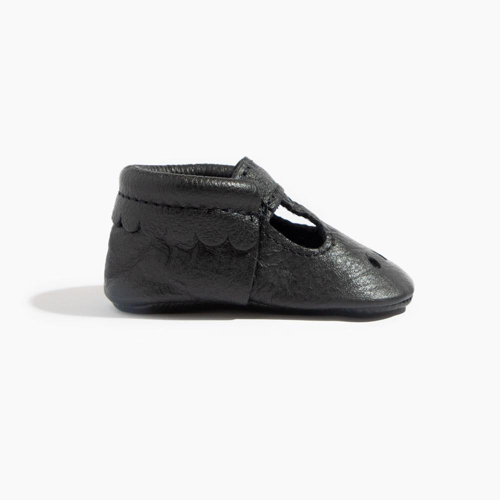 Ebony Mary Jane Baby Shoe - ’Flats - Baby Kids Adult All’