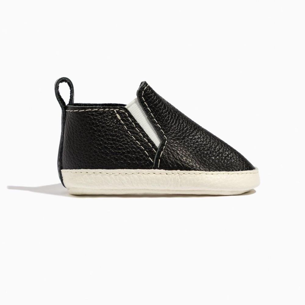 Ebony Slip On Baby Shoe - ’Slip-On - Baby Kids Teen Adult’