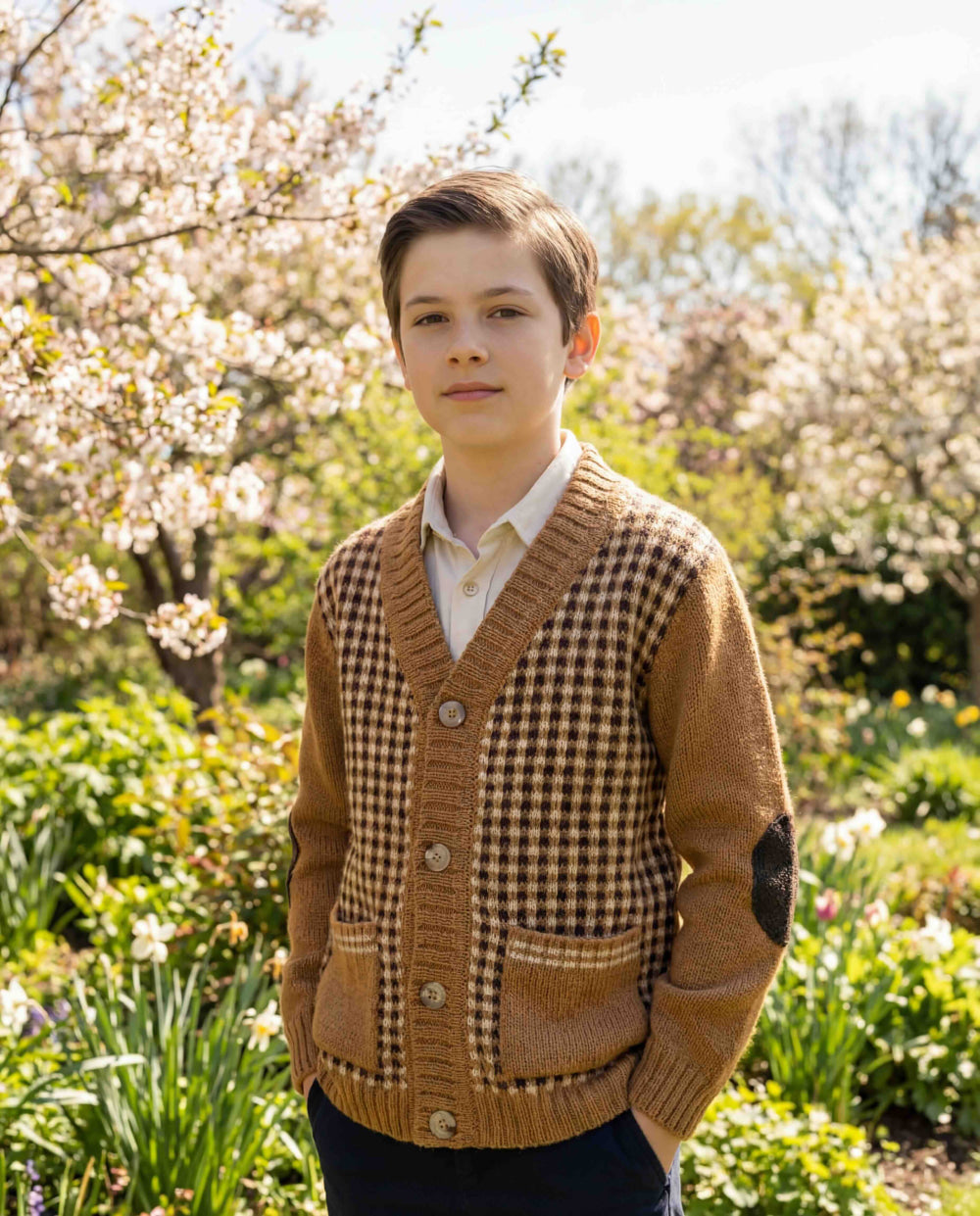 ECCO Cardigan - Caramel - Cardigan
