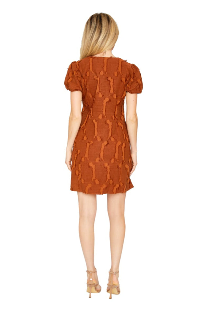 Eden Dress - Auburn Brown - Dresses