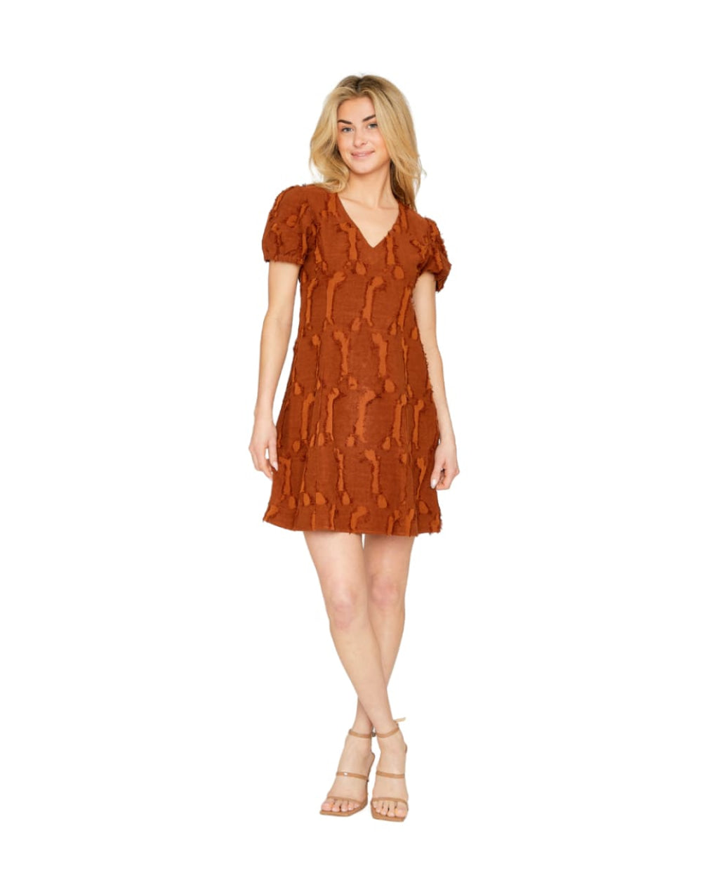 Eden Dress - Auburn Brown - Dresses