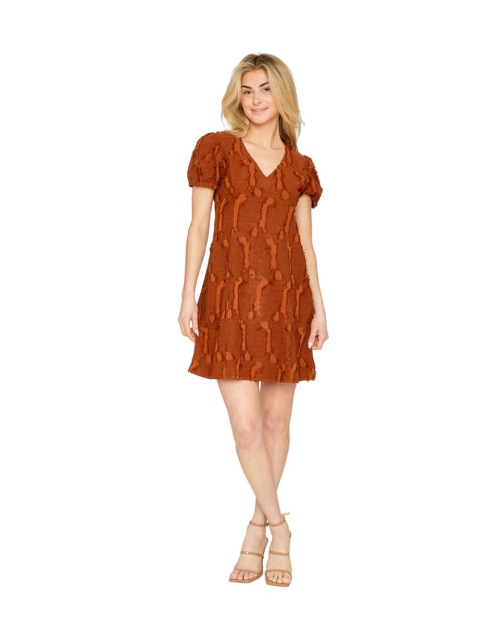 Eden Dress - Auburn Brown - Dresses