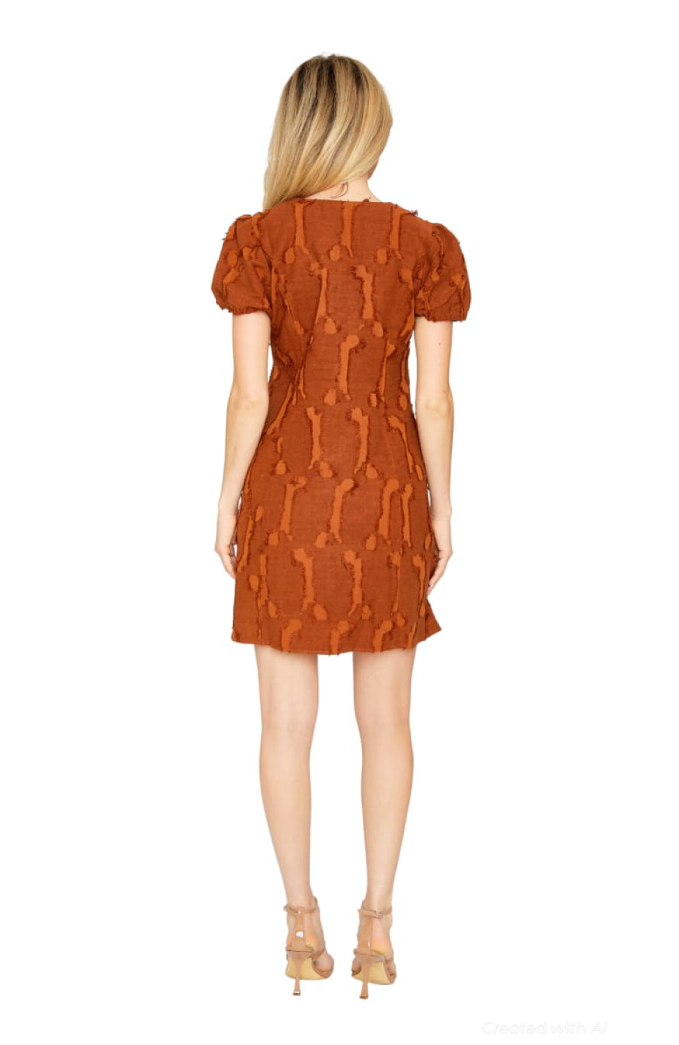Eden Dress - Auburn Brown - Dresses