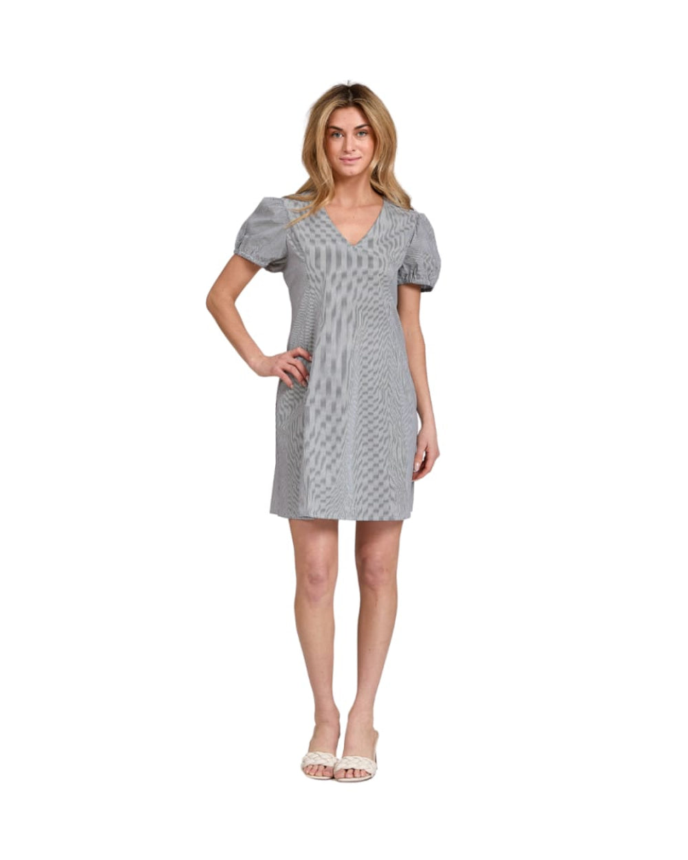 Eden Dress - Black Stripe - Dresses