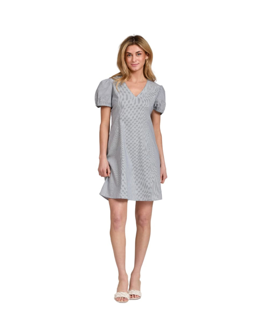 Eden Dress - Black Stripe - Dresses