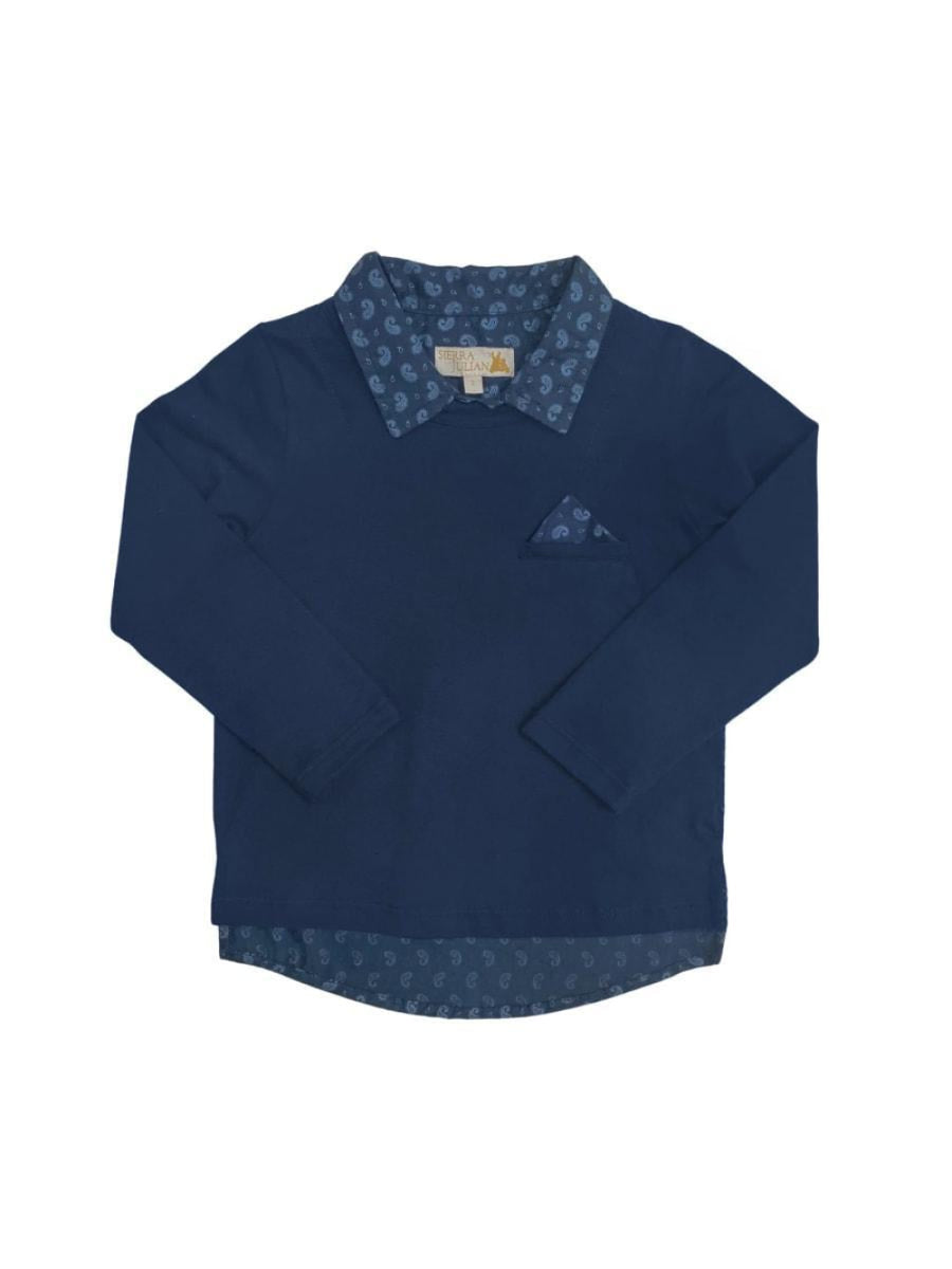 EDUARDO T-shirt - Blue - Shirt