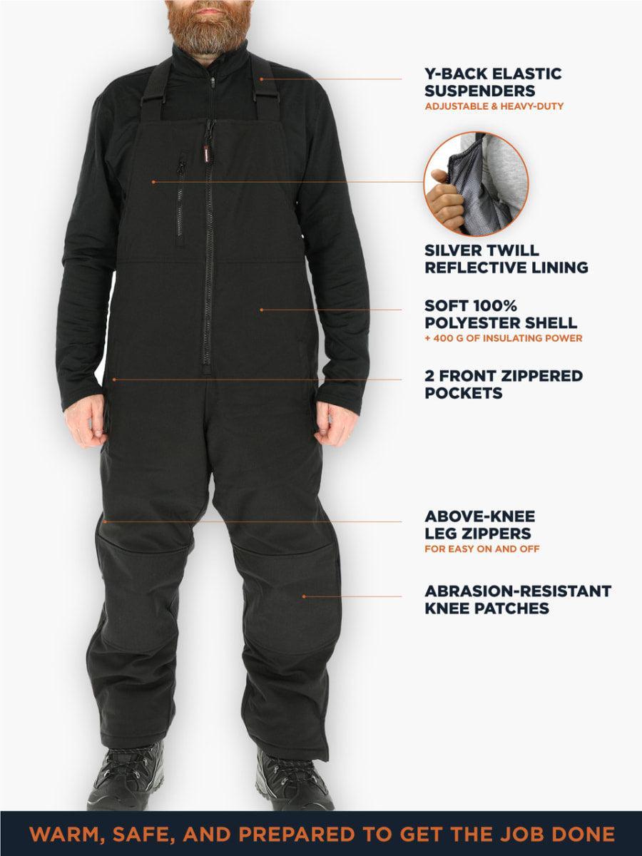 Insulated Softshell Bib Overalls