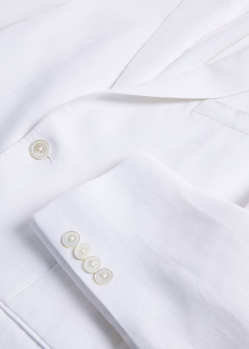Phineas Cole Irish Linen Jacket - White