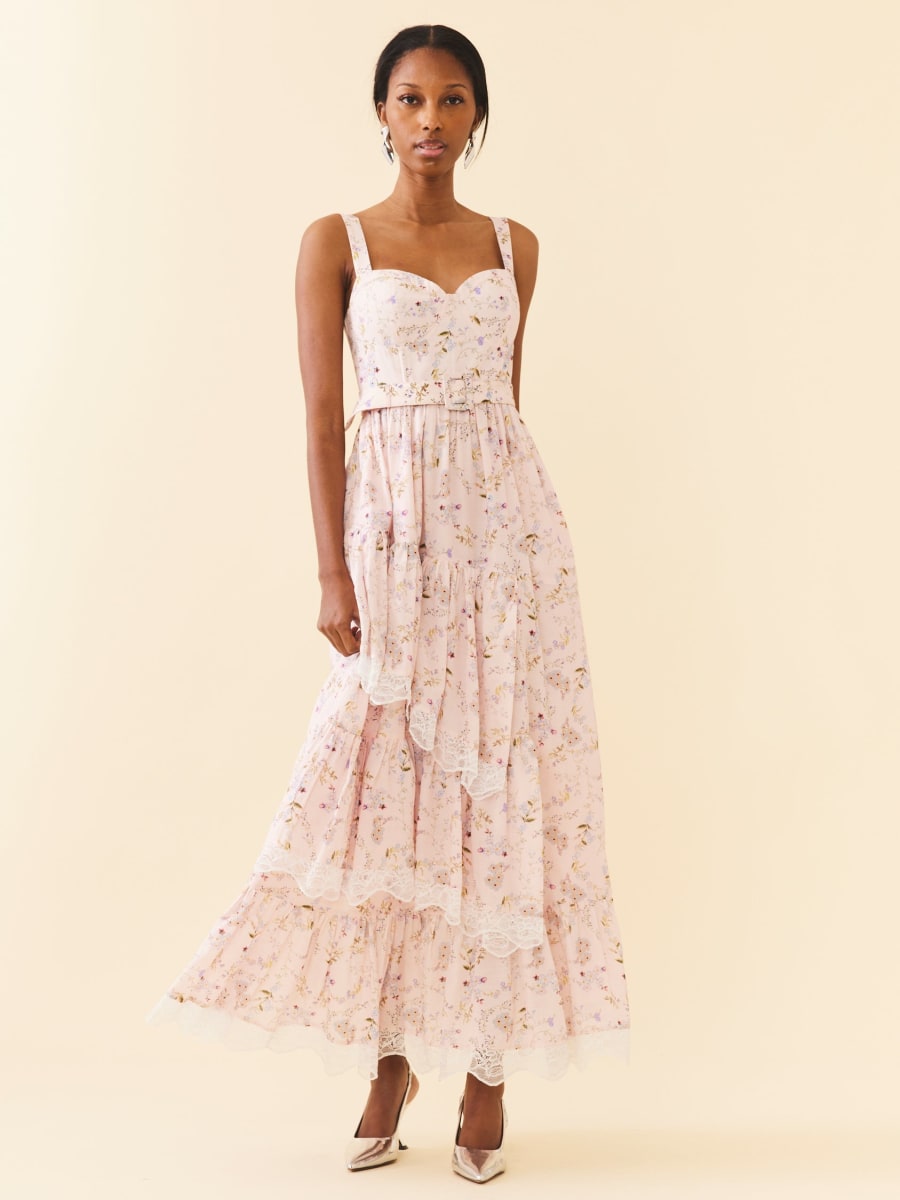 Reba Dress - Blush Crush