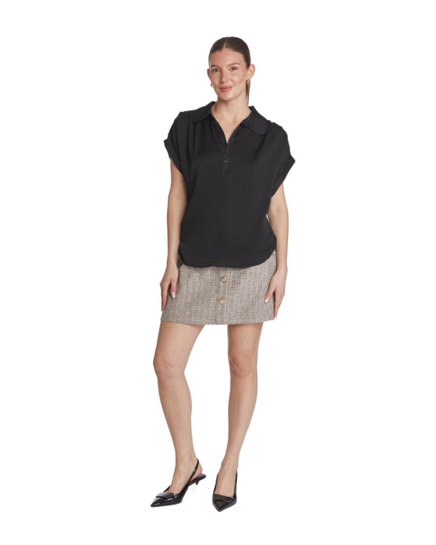 Elle Top - Black - Shirt