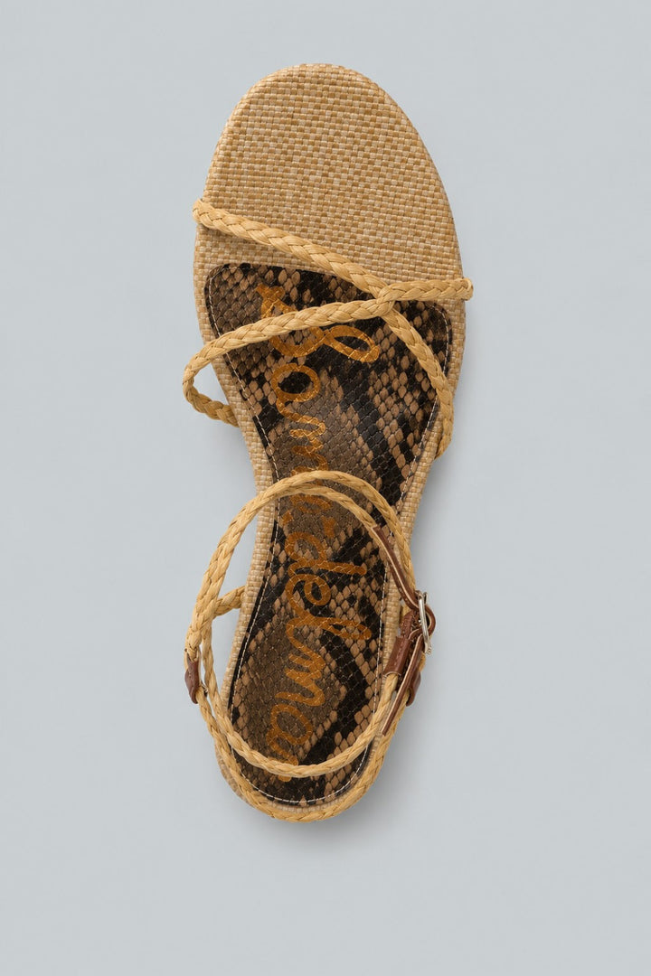 Ellina Braid Sandals - Natural - 10 - Sandals