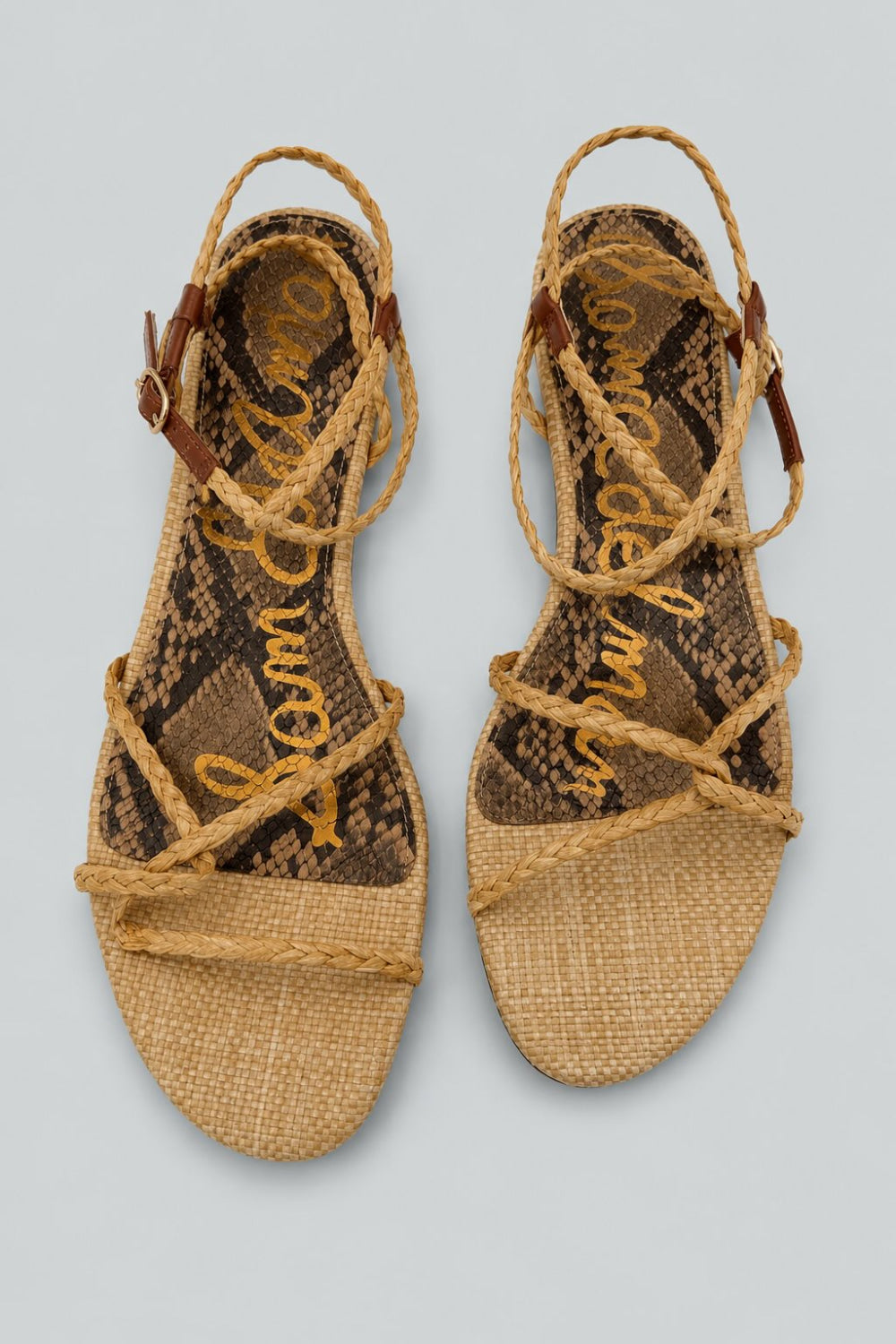 Ellina Braid Sandals - Natural - 10 - Sandals