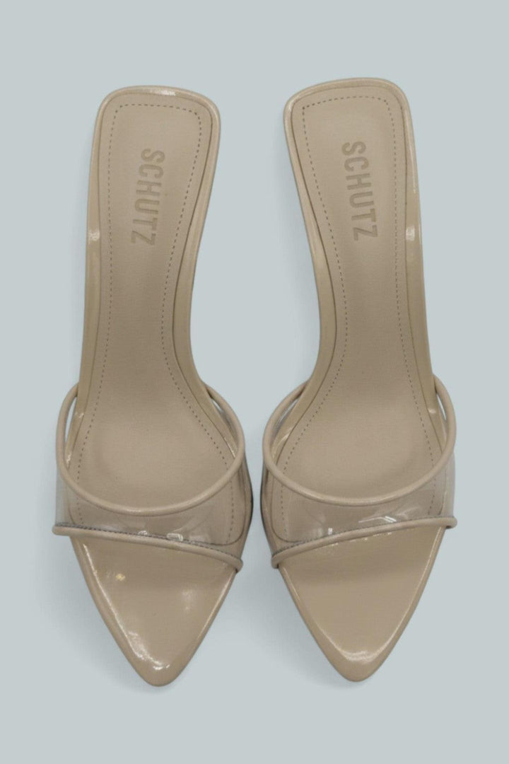 Elodie Vinyl Sandals - Sugar White - US 9 - Sandals