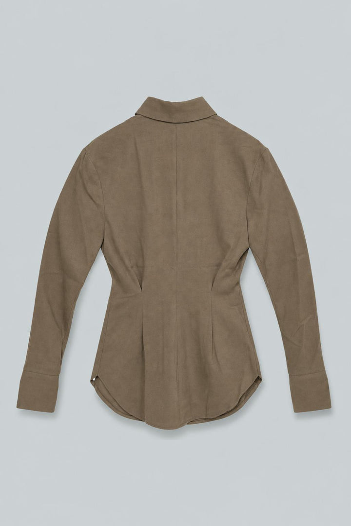 Elvin Shirt - Chocolate - Collared Shirt