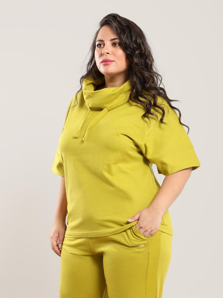 Eman Sweat Shirt - Avocado Oil - Sweatshirt