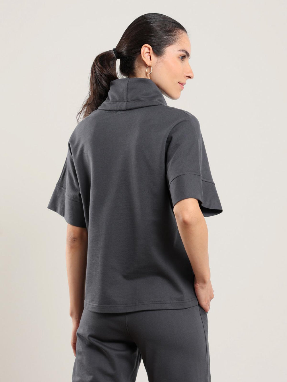 Eman Sweat Shirt - Midnight Grey - Hoodie