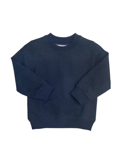 EMANUELO Sweatshirt - Navy - Crewneck Sweatshirt