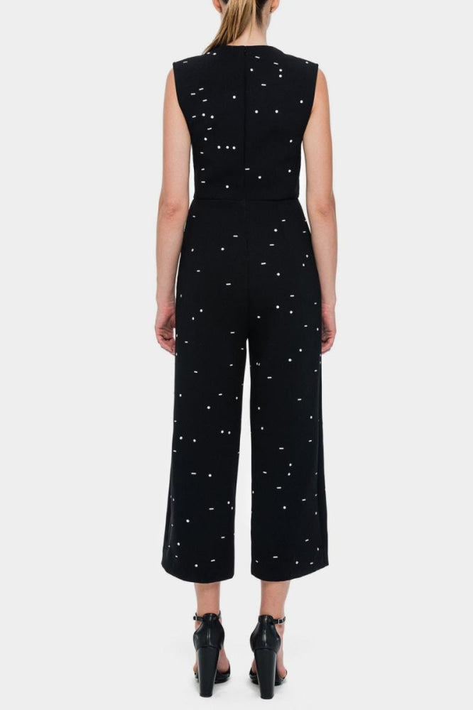 Embellished Sophie Jumpsuit - Black - Jumpsuit