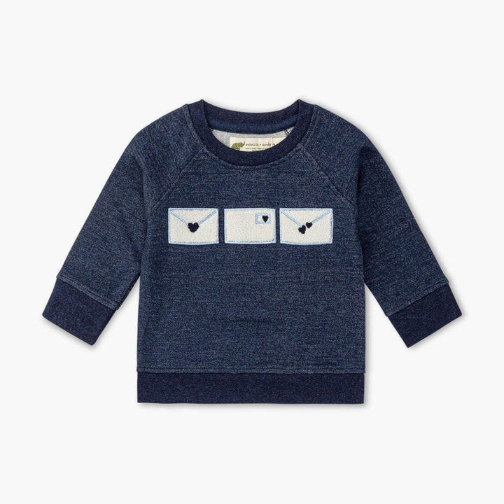Embroidered Crewneck Sweatshirt - Special Delivery - Crewneck Sweatshirt