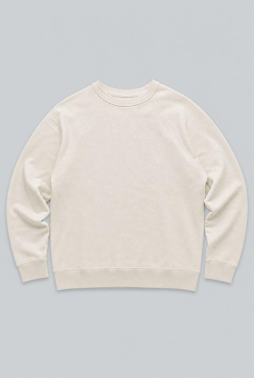 Embroidered Logo Sweatshirt - White - Sweatshirt