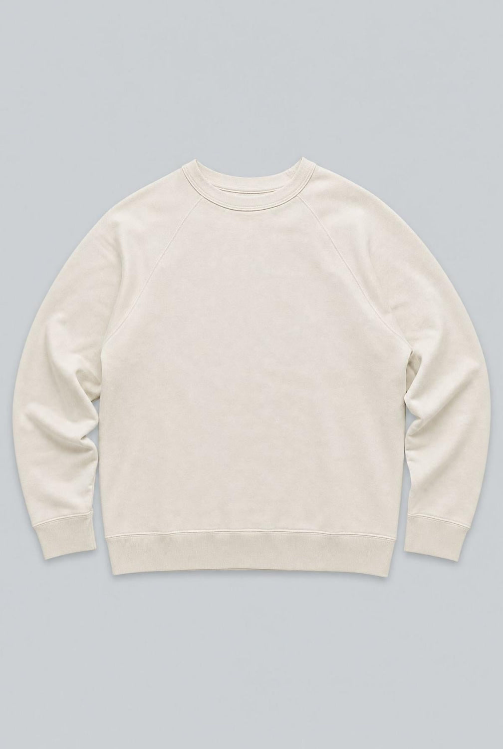 Embroidered Logo Sweatshirt - White - Sweatshirt