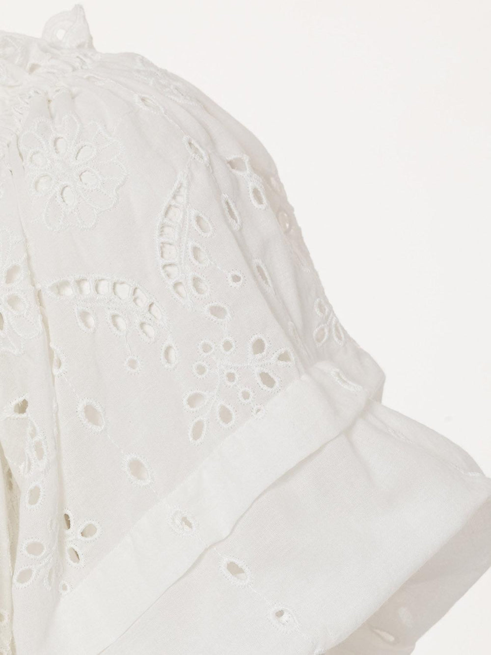 Embroidery Long Dress - off-white - Dresses