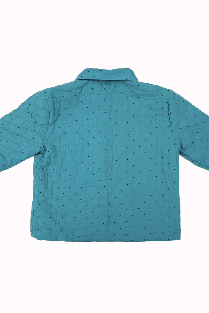 Emerald Patchwork Children’s Worker Jacket - Jacket