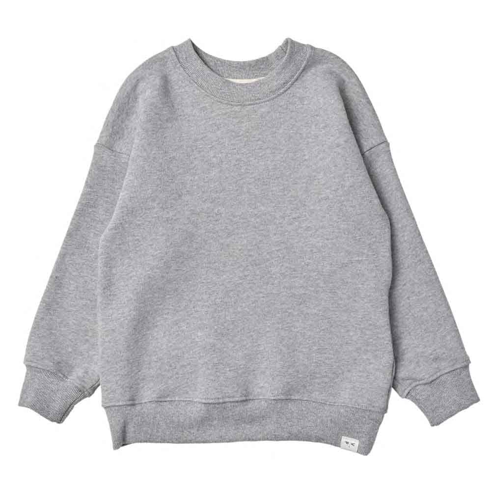 Emil Crew Sweatshirt - Heather Grey Sweaters Petit Vilains 