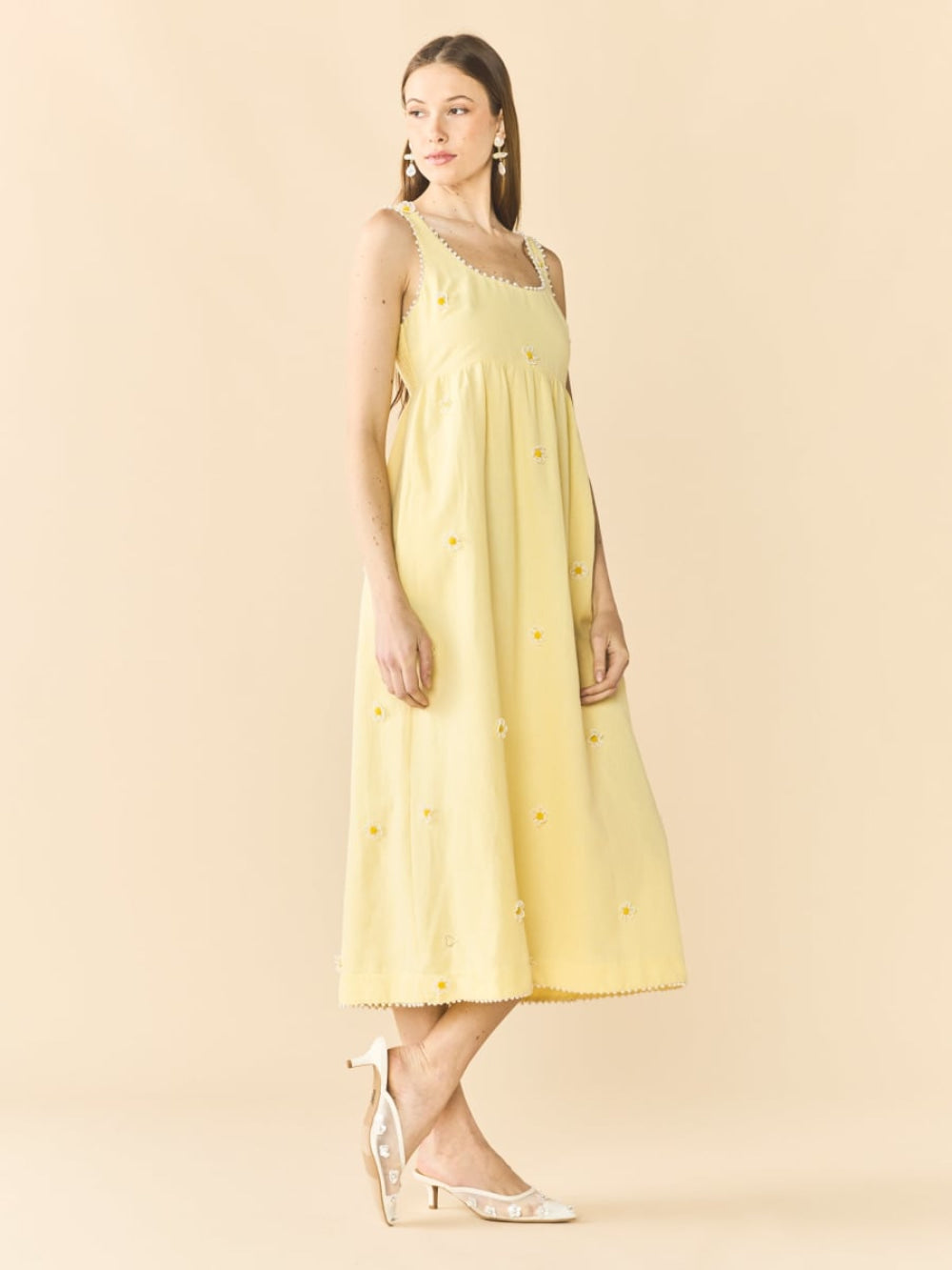 Emily Dress - Soft Butter Yellow - FINAL SALE - Dresses