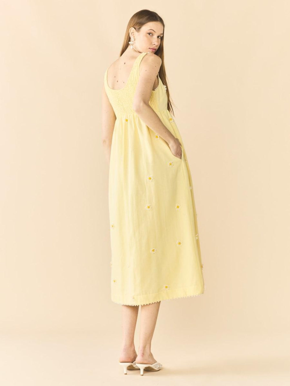 Emily Dress - Soft Butter Yellow - FINAL SALE - Dresses