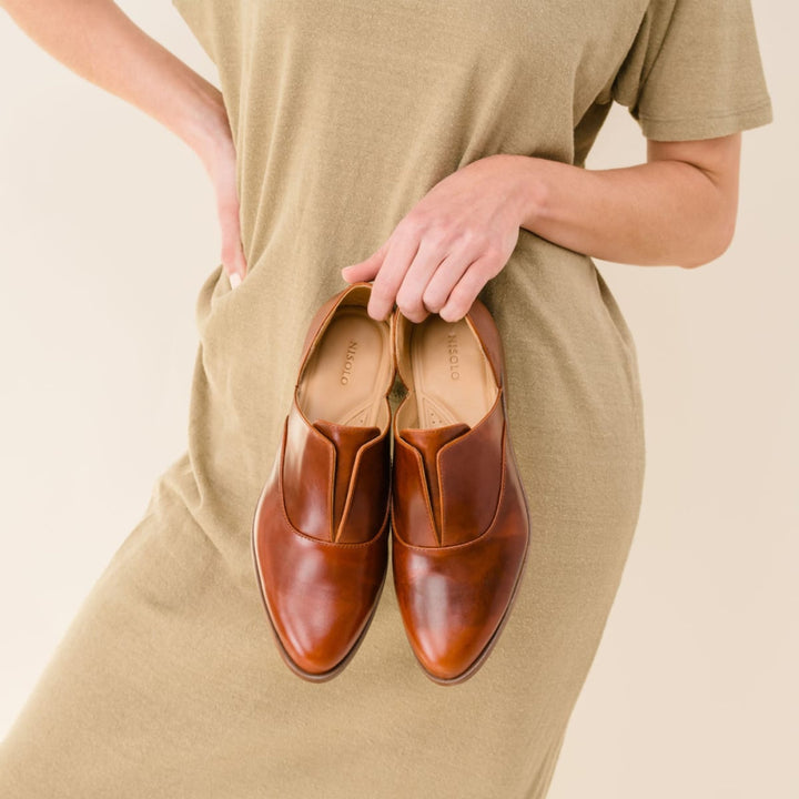 Emma d’Orsay Oxford 1.0 - Brandy - FINAL SALE - Oxford